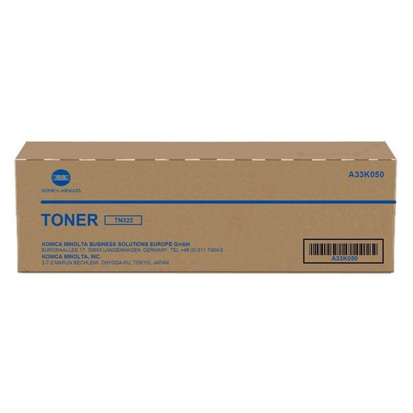 Laserový toner Konica Minolta TN-322 (A33K050) black (čierna) - originálny