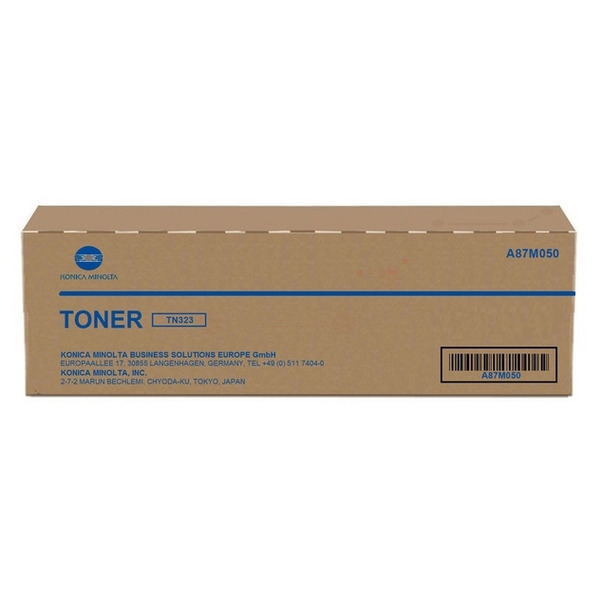 Laserový toner Konica Minolta TN-323 (A87M050) black (čierna) - originálny
