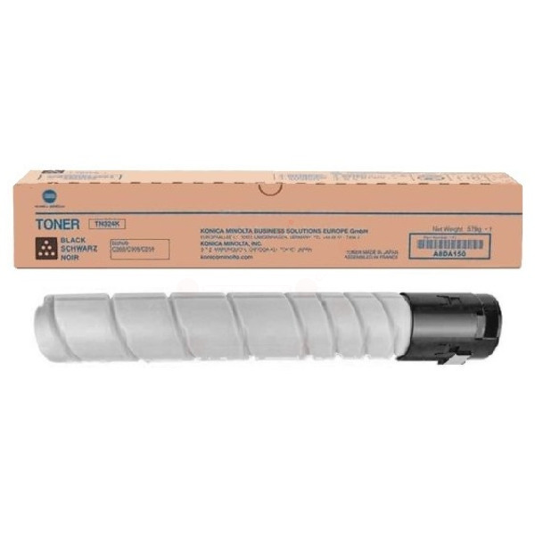 Laserový toner Konica Minolta TN-324 K (A8DA15H) black (čierna) - originálny
