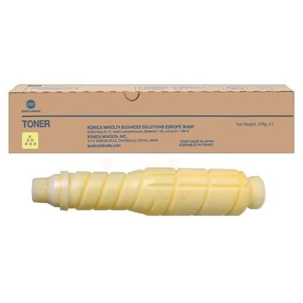 Laserový toner Konica Minolta TN-614 Y (A0VW254) yellow (žltá) - originálny