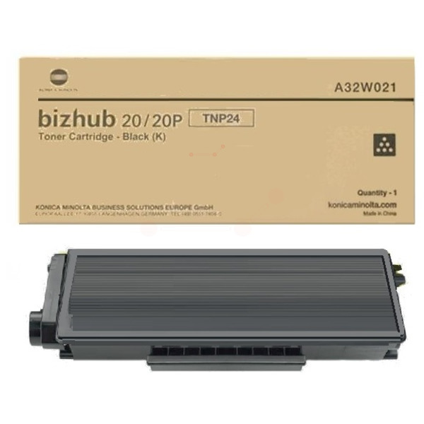 Laserový toner Konica Minolta TNP-24 (A32W021) black (čierna) - originálny