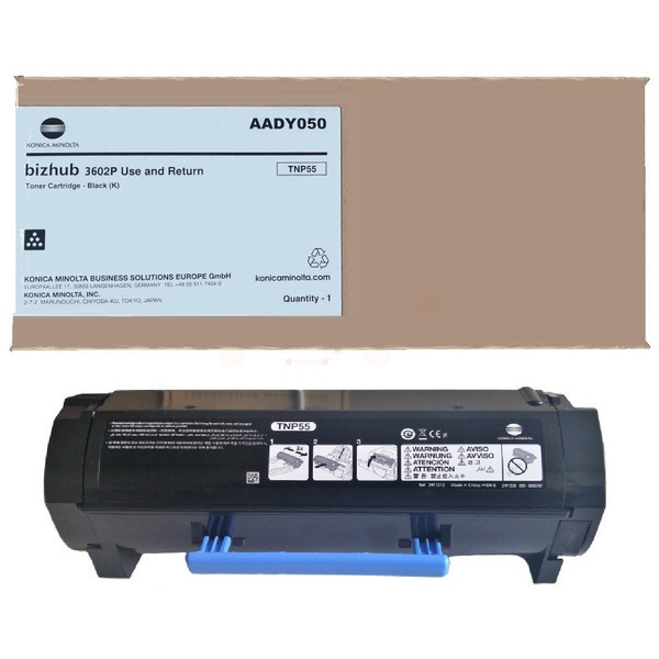Laserový toner Konica Minolta TNP-55 (AADY050) black (čierna) - originálny