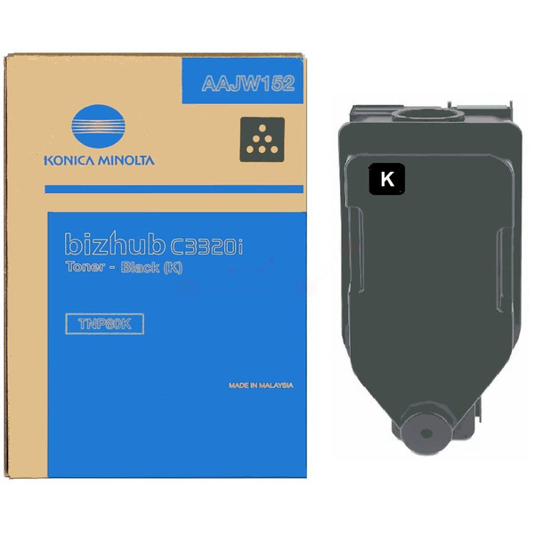 Laserový toner Konica Minolta TNP-80 K (AAJW152) black (čierna) - originálny