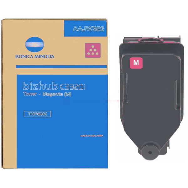 Laserový toner Konica Minolta TNP-80 M (AAJW352) magenta (purpurová) - originálny