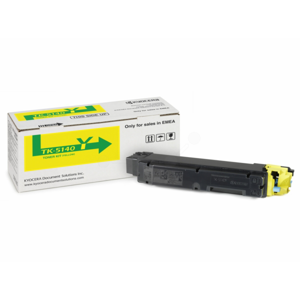 Laserový toner Kyocera TK-5140 (1T02NRANL0) yellow (žltá) - originálny