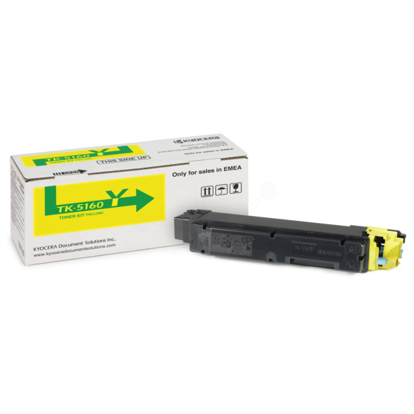 Laserový toner Kyocera TK-5160 (1T02NTANL0) yellow (žltá) - originálny
