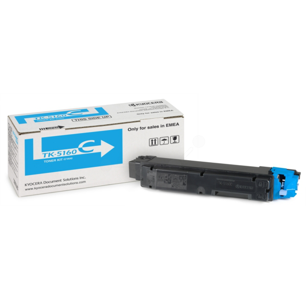 Laserový toner Kyocera TK-5160 (1T02NTCNL0) cyan (azúrová) - originálny