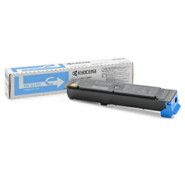 Laserový toner Kyocera TK-5195 (1T02R4CNL0) cyan (azúrová) - originálny