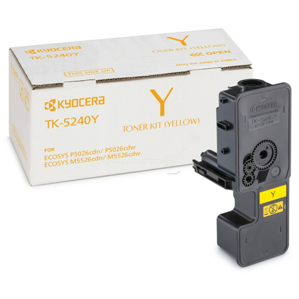 Laserový toner Kyocera TK-5240 (1T02R7ANL0) yellow (žltá) - originálny