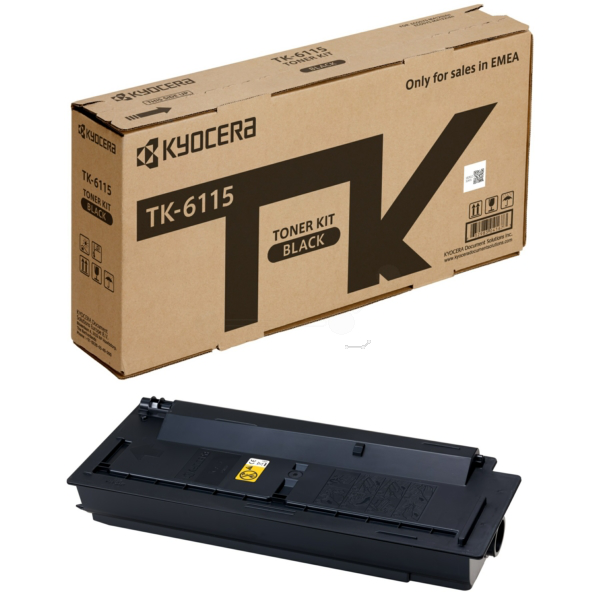 Laserový toner Kyocera TK-6115 (1T02P10NL0) black (čierna) - originálny