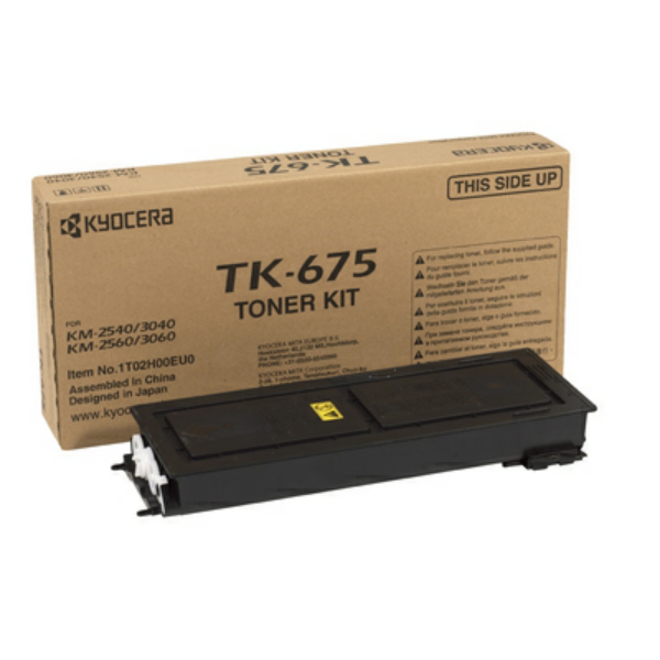 Laserový toner Kyocera TK-675 (1T02H00EU0) black (čierna) - originálny