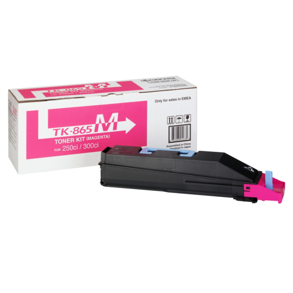 Laserový toner Kyocera TK-865 (1T02JZBEU0) magenta (purpurová) - originálny