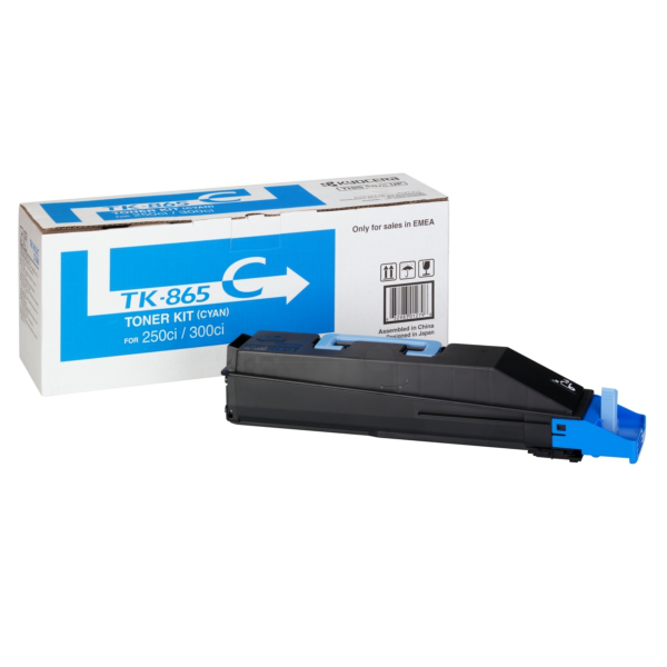 Laserový toner Kyocera TK-865 (1T02JZCEU0) cyan (azúrová) - originálny