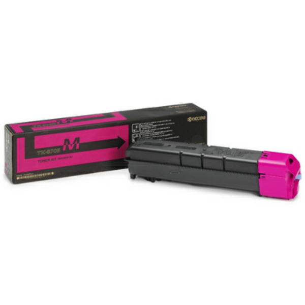 Laserový toner Kyocera TK-8705 (1T02K9BNL0) magenta (purpurová) - originálny
