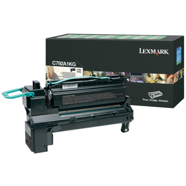 Laserový toner Lexmark C780/X782 (C780A1KG) black (čierna) - originálny