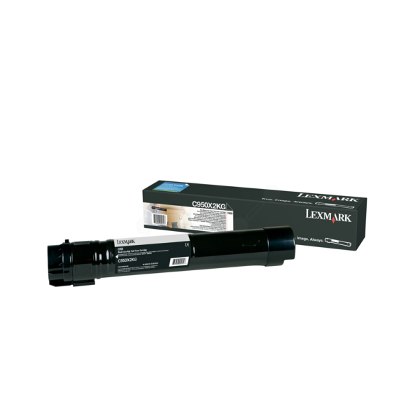 Laserový toner Lexmark C950 (C950X2KG) black (čierna) - originálny