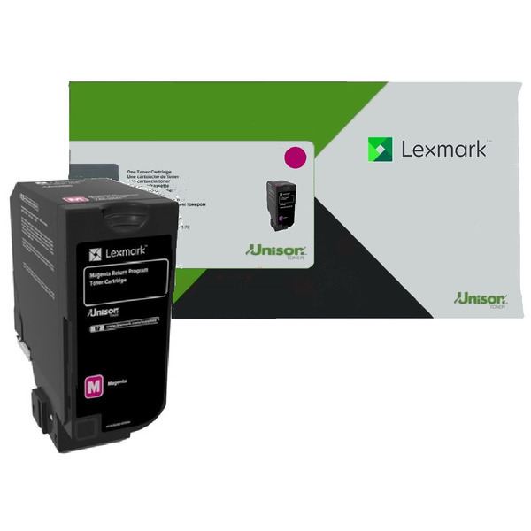 Laserový toner Lexmark CS720/CX725 (74C20M0) magenta (purpurová) - originálny