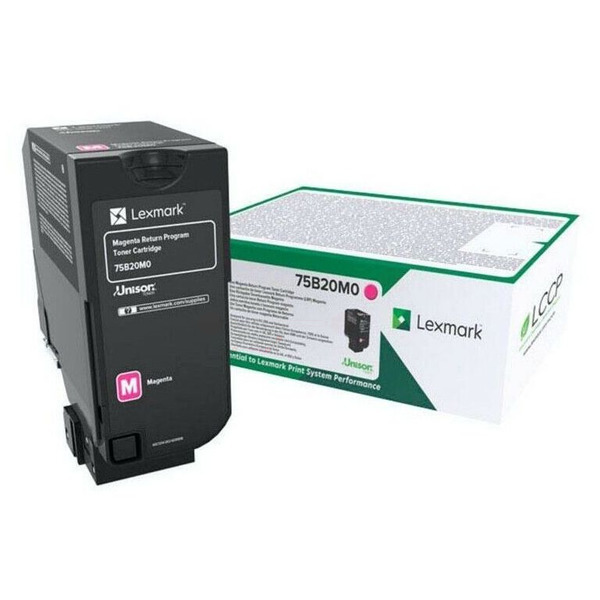 Laserový toner Lexmark CS727/CX727 (75B20M0) magenta (purpurová) - originálny