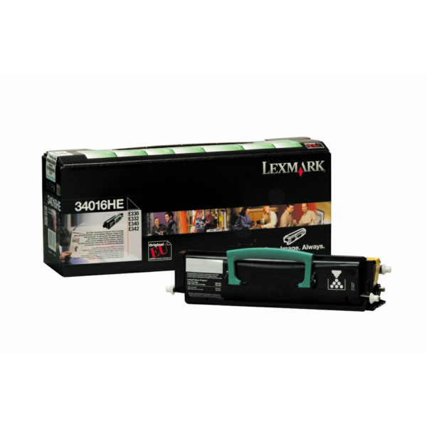 Laserový toner Lexmark E230/240/330/340 (34016HE) black (čierna) - originálny