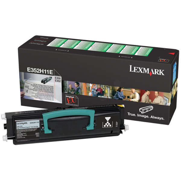 Laserový toner Lexmark E350,352 (E352H11E) black (čierna) - originálny