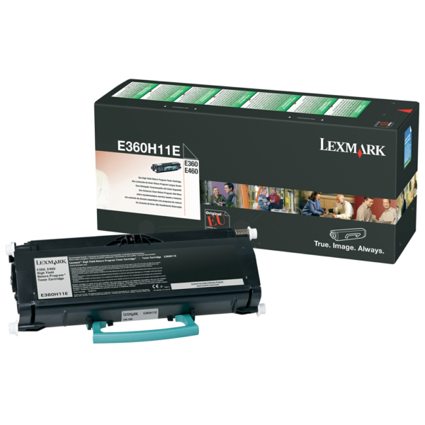 Laserový toner Lexmark E360 (E360H11E) black (čierna) - originálny
