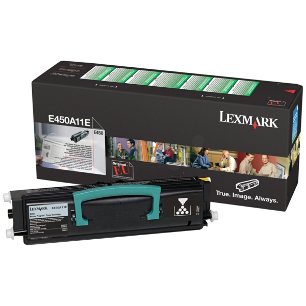 Laserový toner Lexmark E450 (E450A11E) black (čierna) - originálny