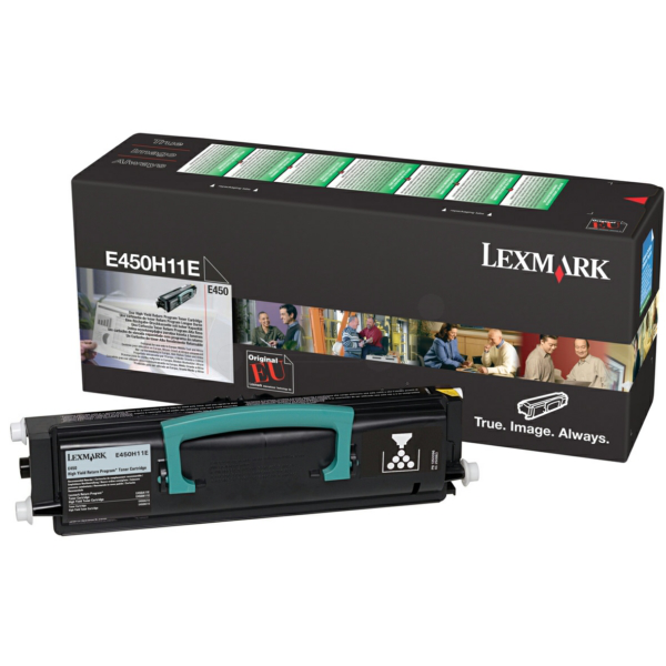 Laserový toner Lexmark E450 (E450H11E) black (čierna) - originálny