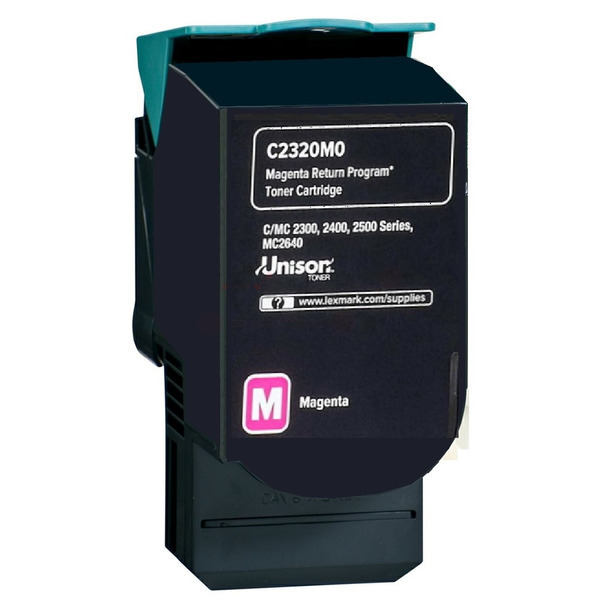 Laserový toner Lexmark MC2640/C2535 (C232HM0) magenta (purpurová) - originálny