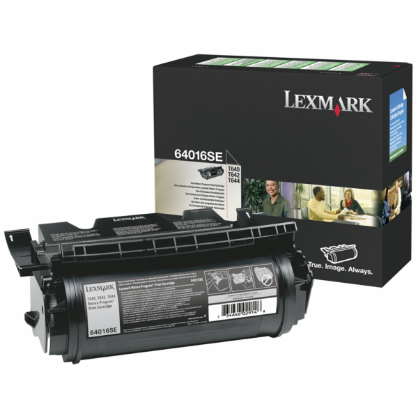 Laserový toner Lexmark T640 (64016SE) black (čierna) - originálny