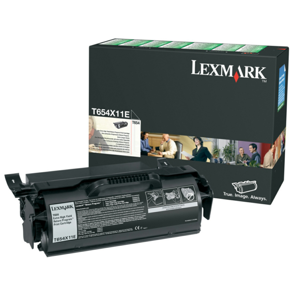 Laserový toner Lexmark T654 (T654X11E) black (čierna) - originálny
