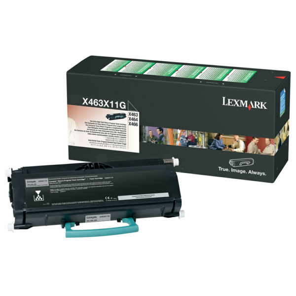 Laserový toner Lexmark X460 (X463X11G) black (čierna) - originálny
