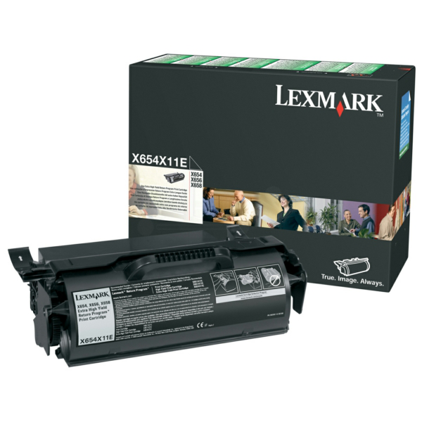 Laserový toner Lexmark X650 (X654X11E) black (čierna) - originálny