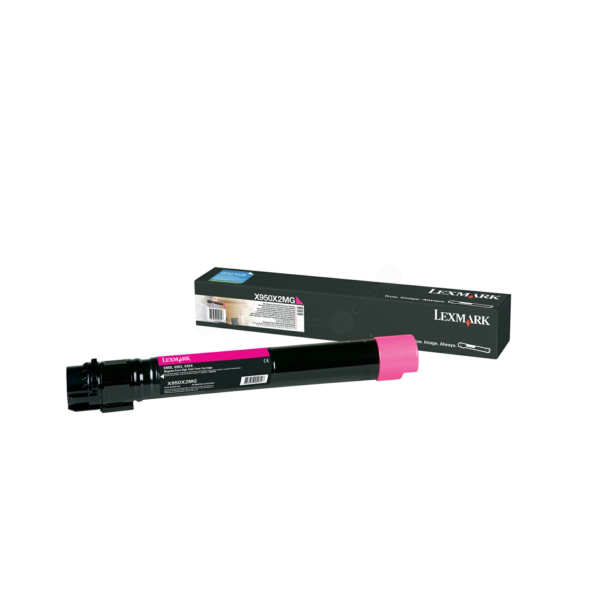 Laserový toner Lexmark X950 (X950X2MG) magenta (purpurová) - originálny