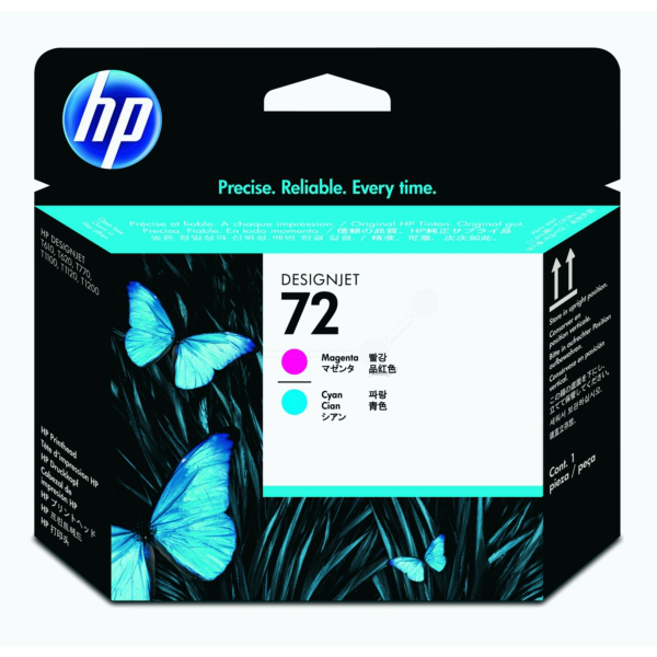 Tlačová hlava HP 72 (C9383A) C/M - originálna
