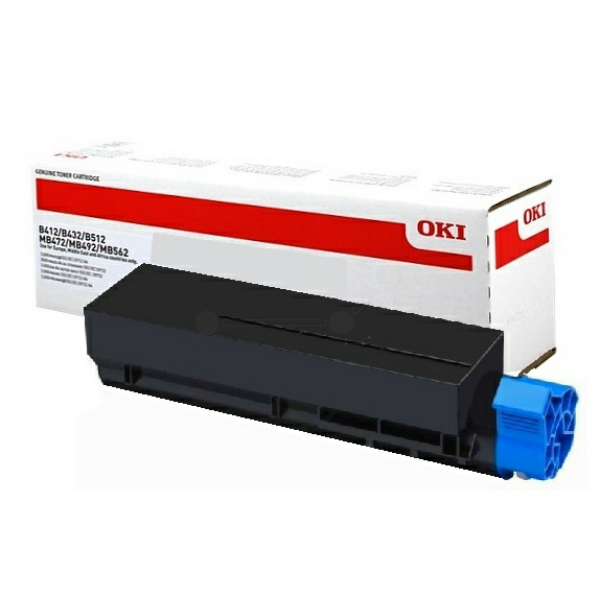 Laserový toner OKI B412/MB472 (45807106) black (čierna) - originálny