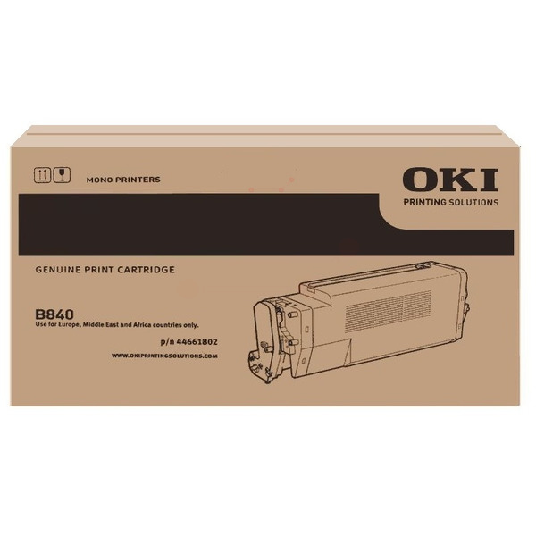 Laserový toner OKI B840 (44661802) black (čierna) - originálny