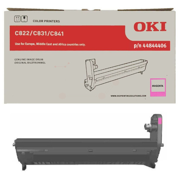 Optická jednotka OKI C822 (44844406) magenta (purpurová) - originálna
