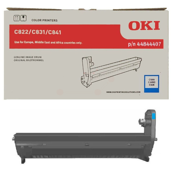 Optická jednotka OKI C822 (44844407) cyan (azúrová) - originálna
