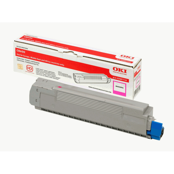 Laserový toner OKI C8600/8800 (43487710) magenta (purpurová) - originálny