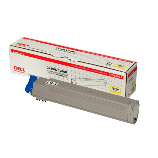 Laserový toner OKI C9600/9800 (42918913) yellow (žltá) - originálny