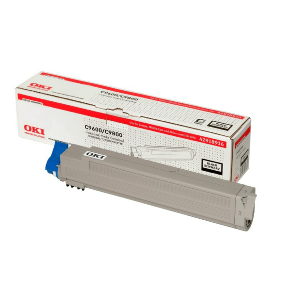 Laserový toner OKI C9600/9800 (42918916) black (čierna) - originálny