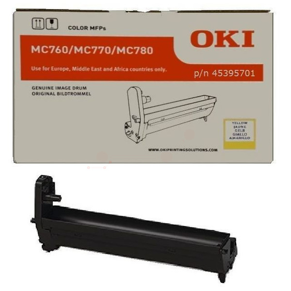 Optická jednotka OKI MC760/770 (45395701) yellow (žltá) - originálna