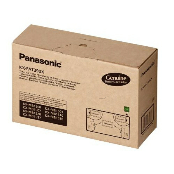 Laserový toner Panasonic KX-MB1500 (KX-FAT390X) black (čierna) - originálny