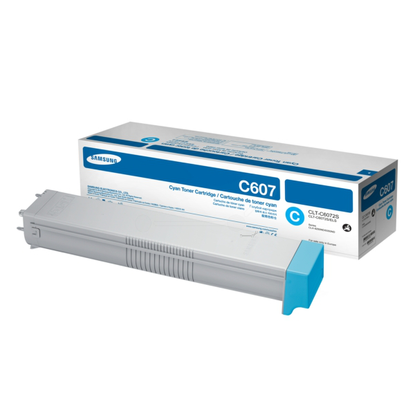 Laserový toner Samsung CLT-C6072S (SS537A) cyan (azúrová) - originálny