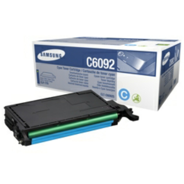 Laserový toner Samsung CLT-C6092S (SU082A) cyan (azúrová) - originálny