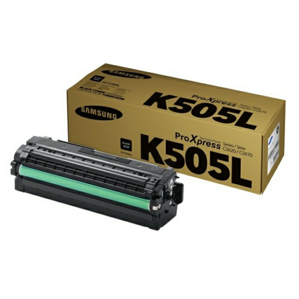 Laserový toner Samsung CLT-K505L (SU168A) black (čierna) - originálny