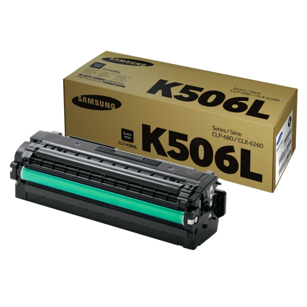 Laserový toner Samsung CLT-K506L (SU171A) black (čierna) - originálny