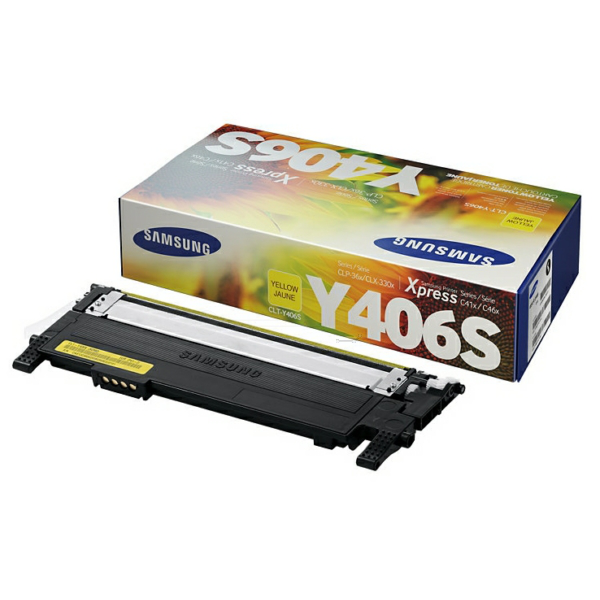 Laserový toner Samsung CLT-Y406S (SU462A) yellow (žltá) - originálny