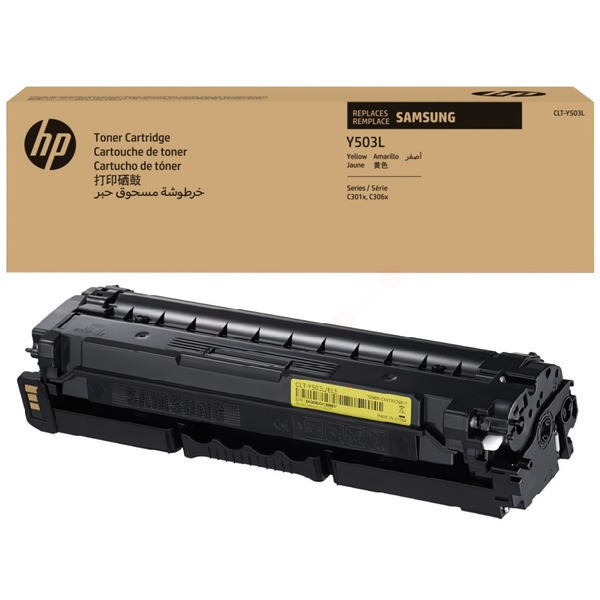 Laserový toner Samsung CLT-Y503L (SU491A) yellow (žltá) - originálny
