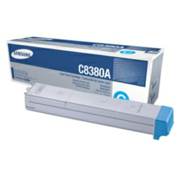 Laserový toner Samsung CLX-C8380A (SU575A) cyan (azúrová) - originálny